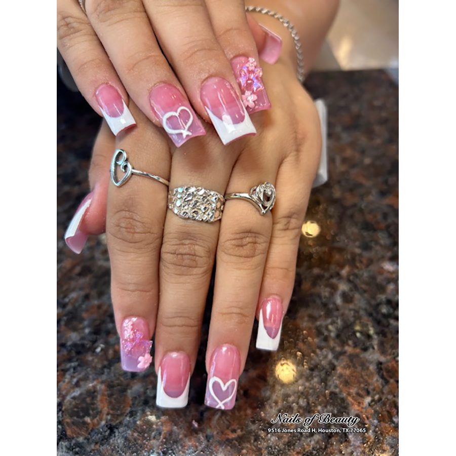 Nail work at Nails of Beauty in Jersey Village